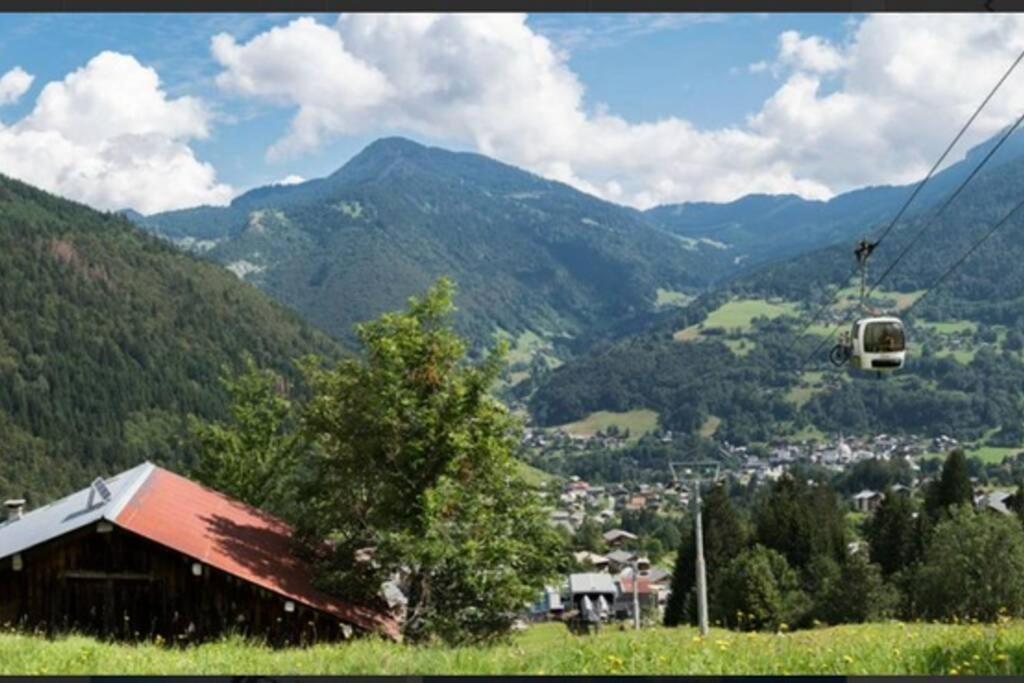 Au Pied Des Pistes B31, Chaleureux Studio 4 Pers, Vue Sur La Vallee Imprenable Avec Wifi, Draps Non Compris Saint-Jean-dʼAulps エクステリア 写真