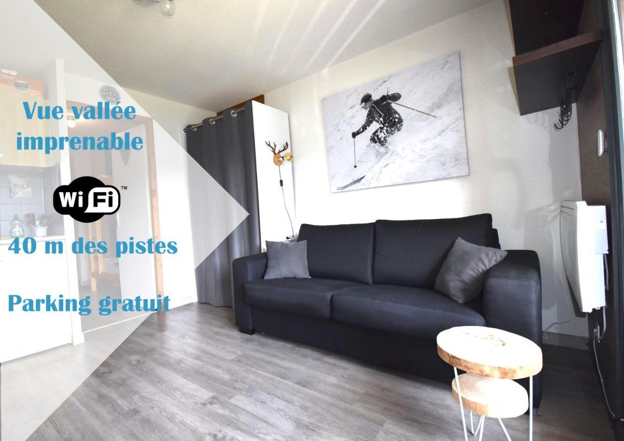 Au Pied Des Pistes B31, Chaleureux Studio 4 Pers, Vue Sur La Vallee Imprenable Avec Wifi, Draps Non Compris Saint-Jean-dʼAulps エクステリア 写真